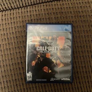 Call of duty black ops 4 PS4
